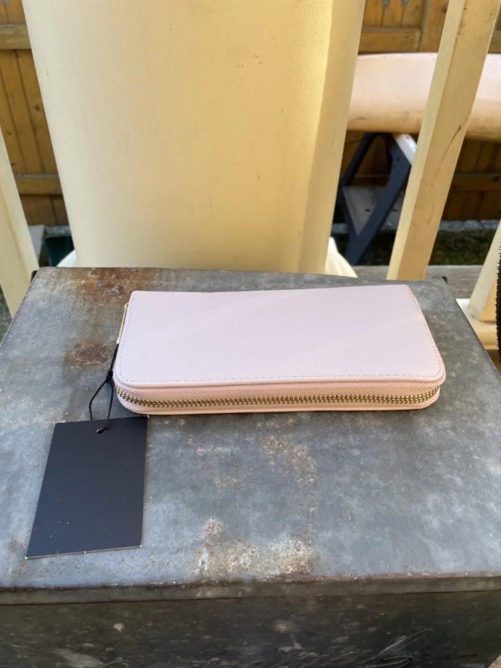 NWT Pink Paw Animal Rescue Site large zip Wallet